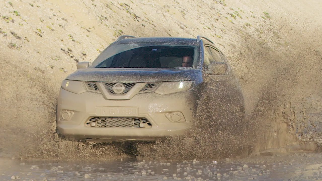 Nissan X-Trail - Off-Road Test - Mud and Climbs [No Talking]
