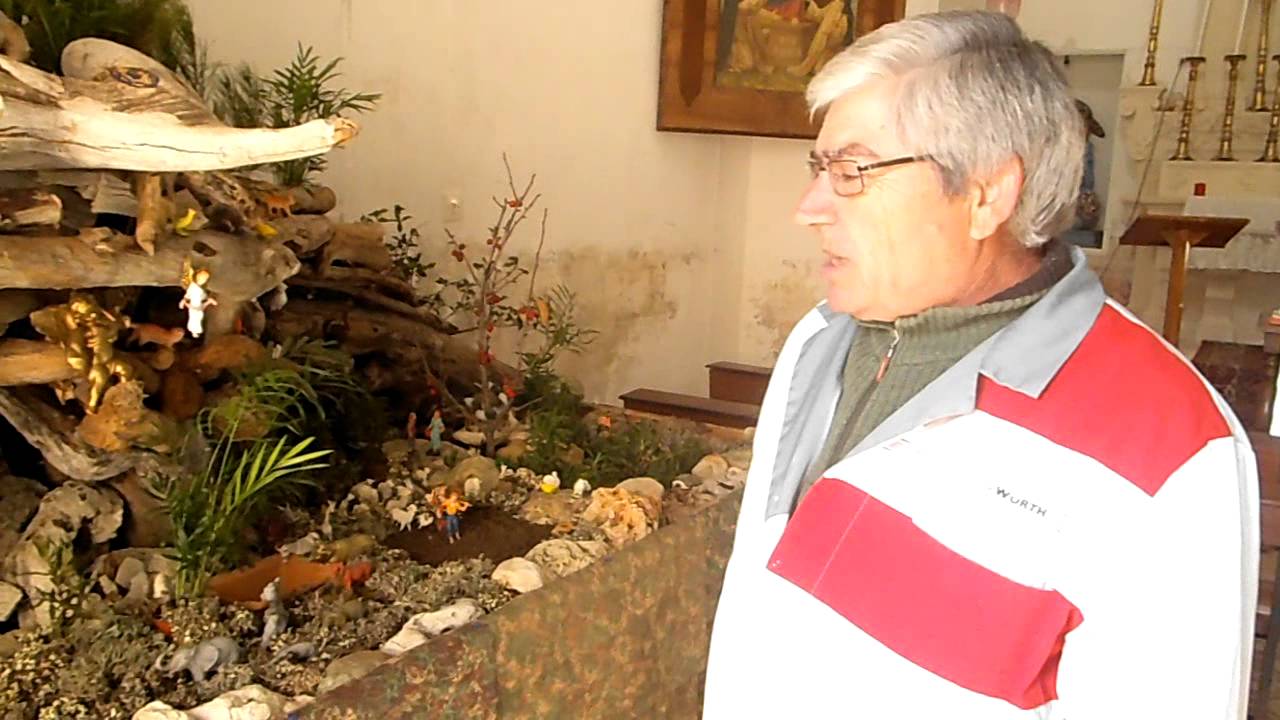 NOVOLI : Piccolo Presepe del Maestro Paolo Invidia (dic.2012) Chiesetta Buon Consiglio