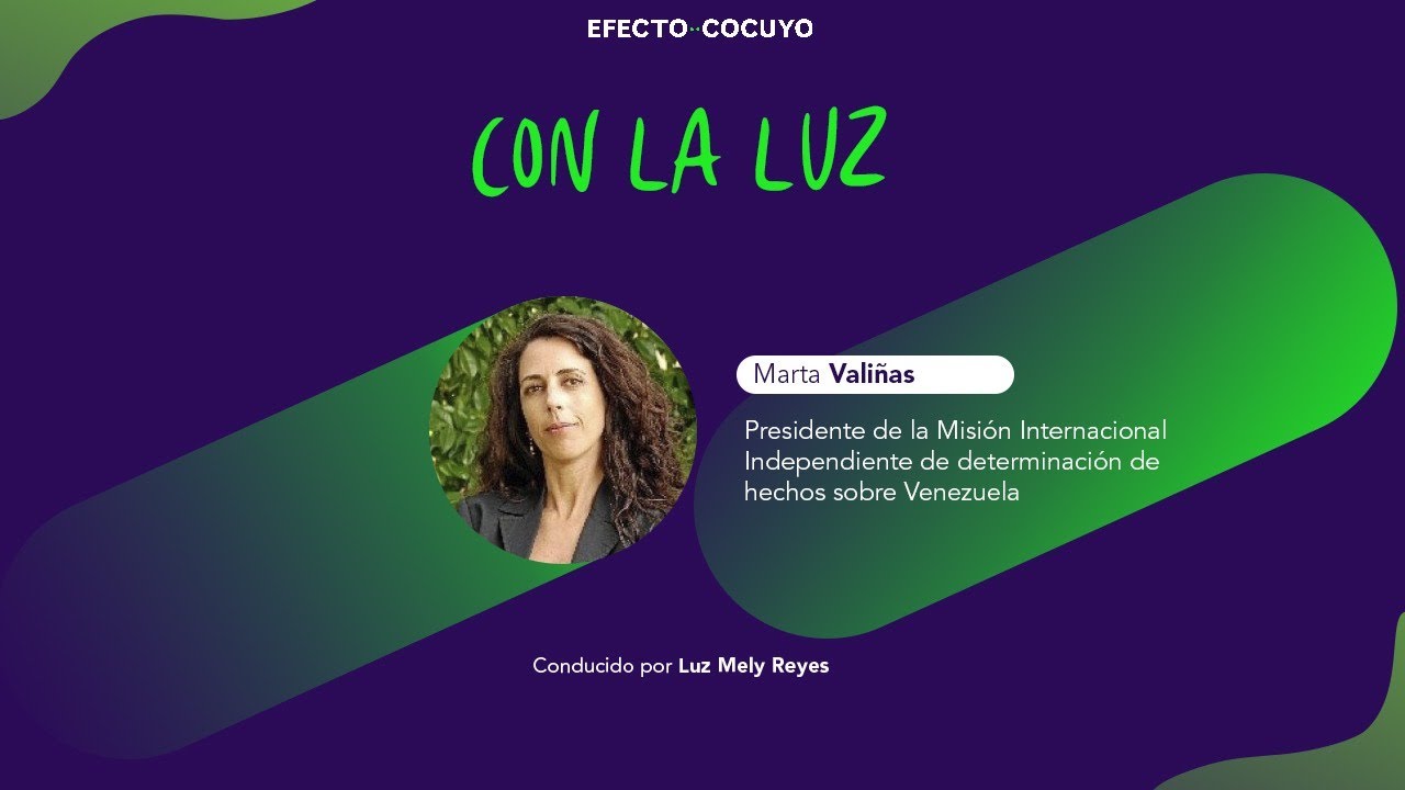 ConLaLuz con Marta Vali&ntilde;as: Detenci&oacute;n de Roc&iacute;o San Miguel. Una visi&oacute;n internacional