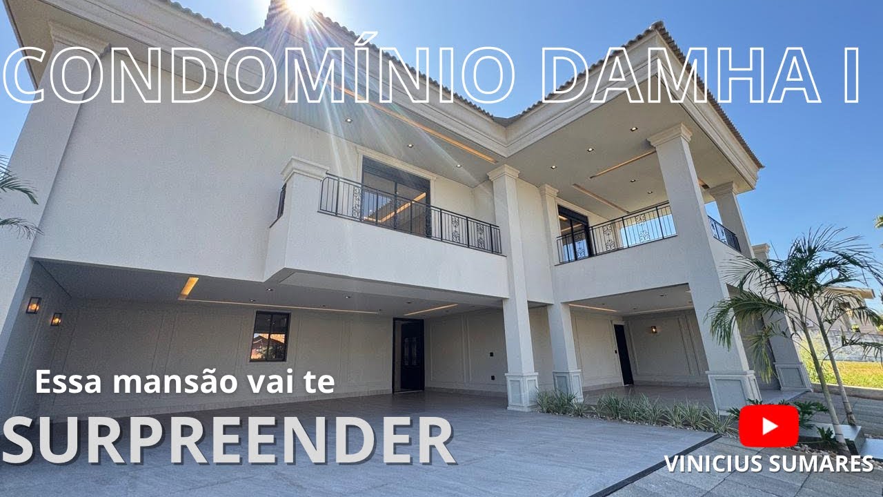 ESSA MANSÃO VAI TE SURPREENDER NO CONDOMÍNIO DAMHA I - SÃO JOSÉ DO RIO PRETO 