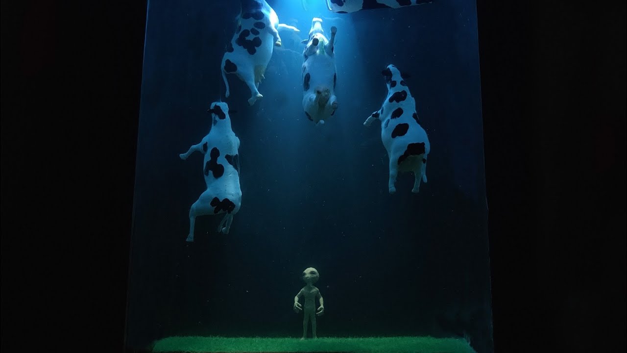 에일리언의 소 납치 디오라마 (Alien Cow Abduction Diorama)
