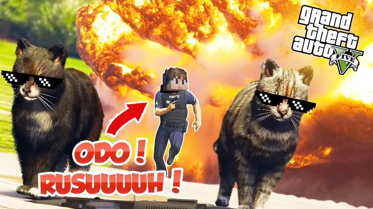 KITA COBA MAININ GTA 5 MOD TERUSUH !!!! AUTO NGAKAK DAH !!!