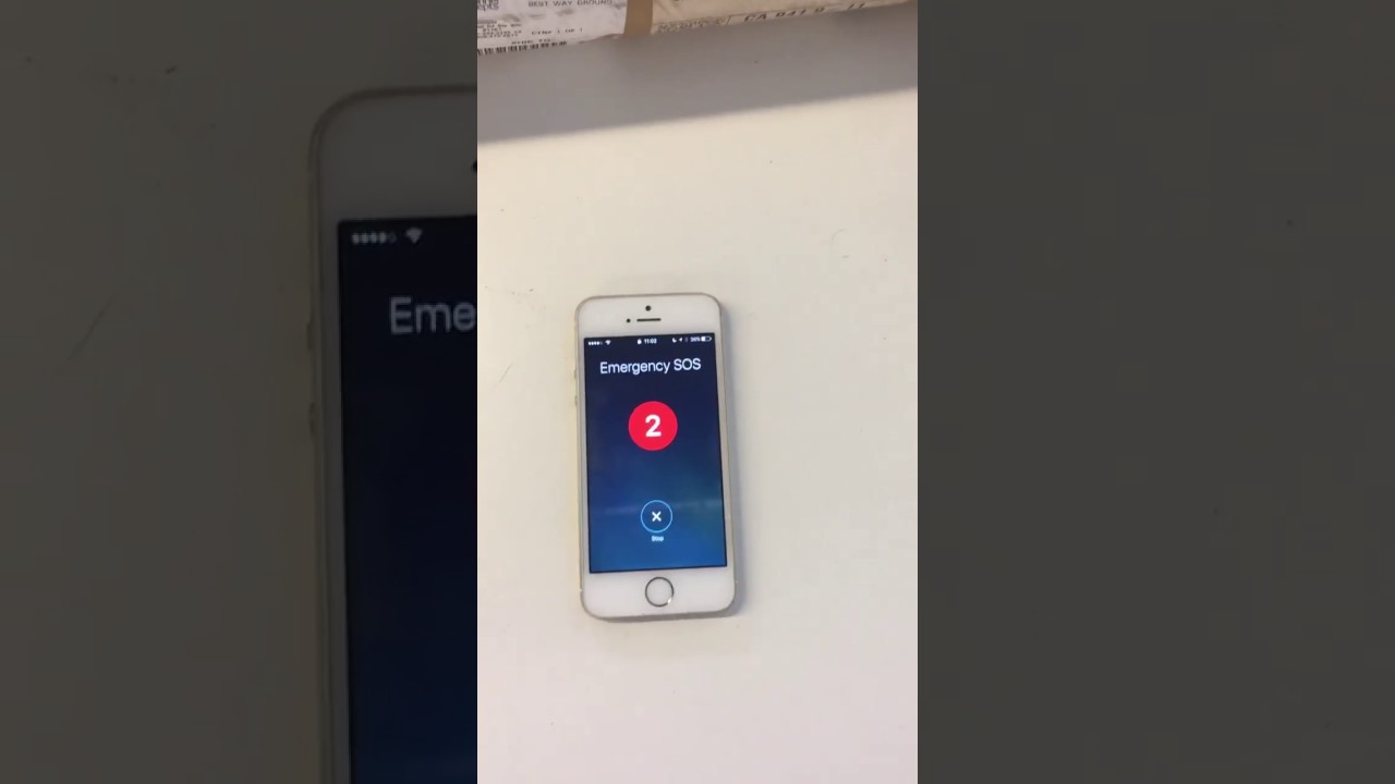 Emergency SOS iOS 10 beta