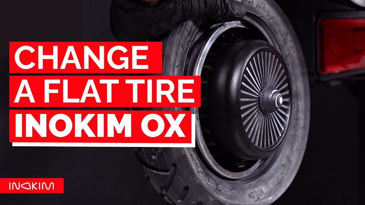How to change TUBE and TIRE INOKIM OX? | Rear and Front | Electric Scooter