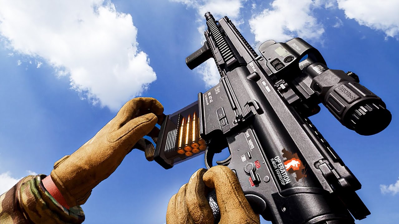 Operation : Harsh Doorstop All Weapon Reload Animations