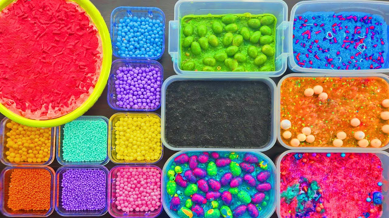 Satisfying Slime ASMR - Relaxing Slime Mixing
