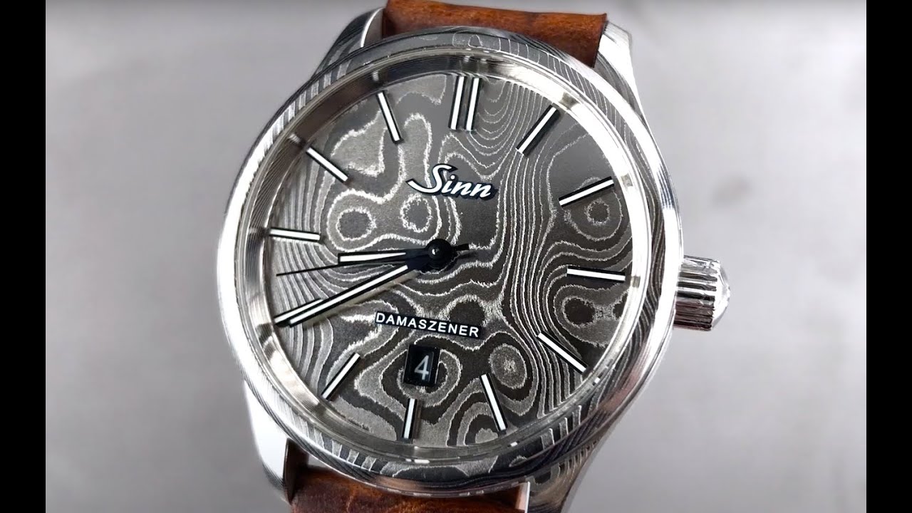 Sinn 1800 Damaszener Damascus Steel 1800.040 Sinn Watch Review