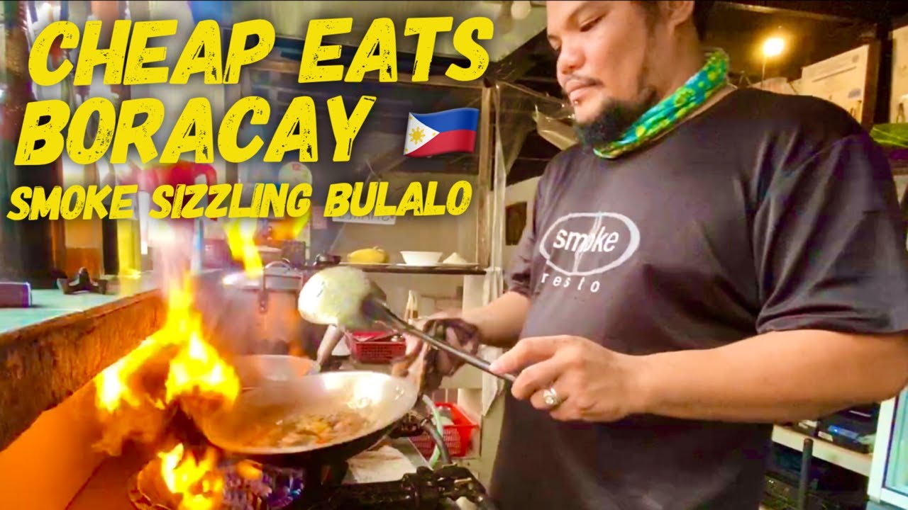 Cheap Eats Boracay: Tasty Sizzling Bulalo at Smoke Resto D' Mall Station 2 White Beach Day 2 of 4
