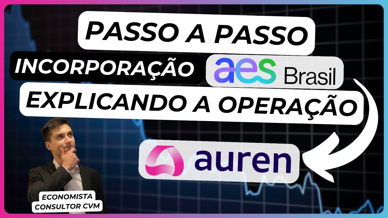 INCORPORAÇÃO #AESB3 e #AURE3: Passo a Passo Desenhado!