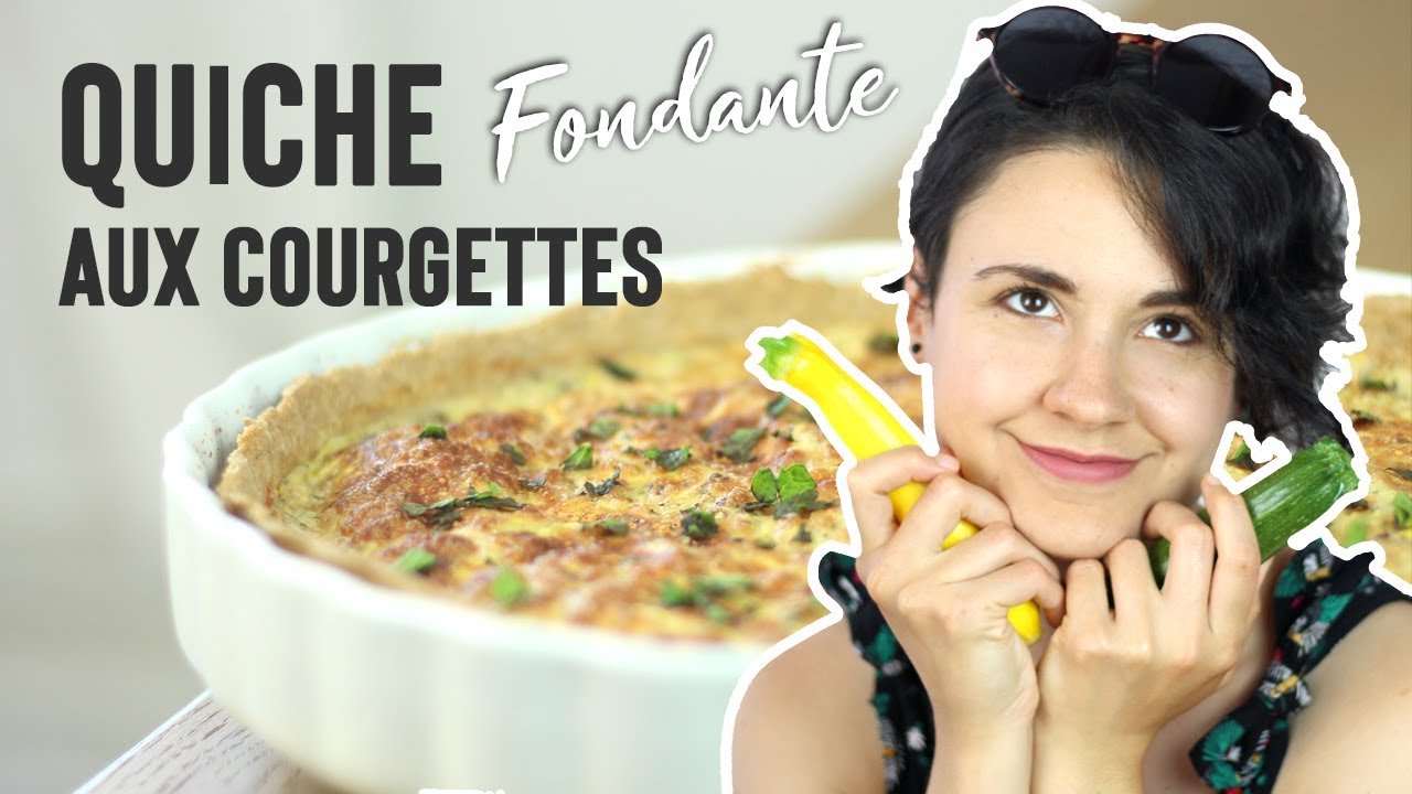 QUICHE AUX COURGETTES SAVEUR FROMAGE | VEGAN