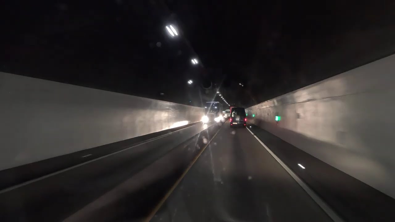 #Roadtrip from #Germany to #Poland - #tunnel #KönigshainerBerge 3300m #Görlitz #Königshainer #Berge