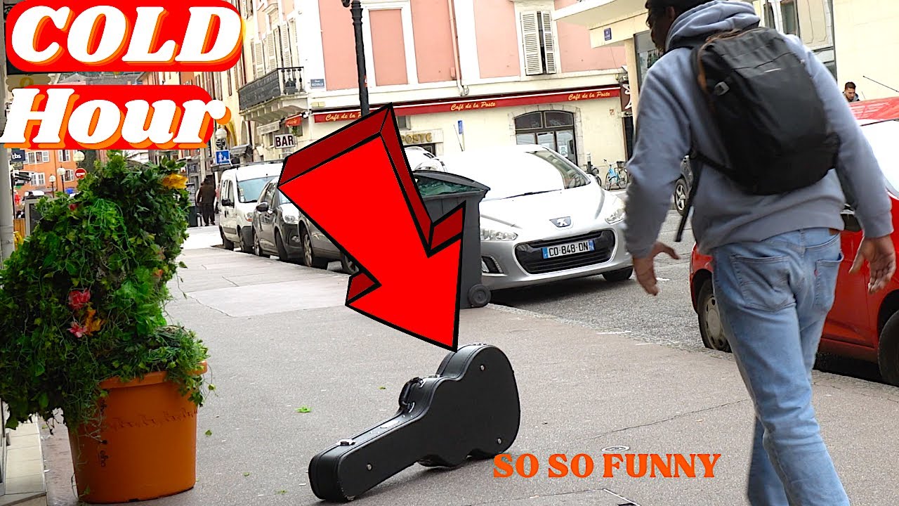 ⁣BEST BUSHMAN PRANK.HE LEFT (HIS GUITAR AND TOOK OFF)#funny#comedy#fun#prank