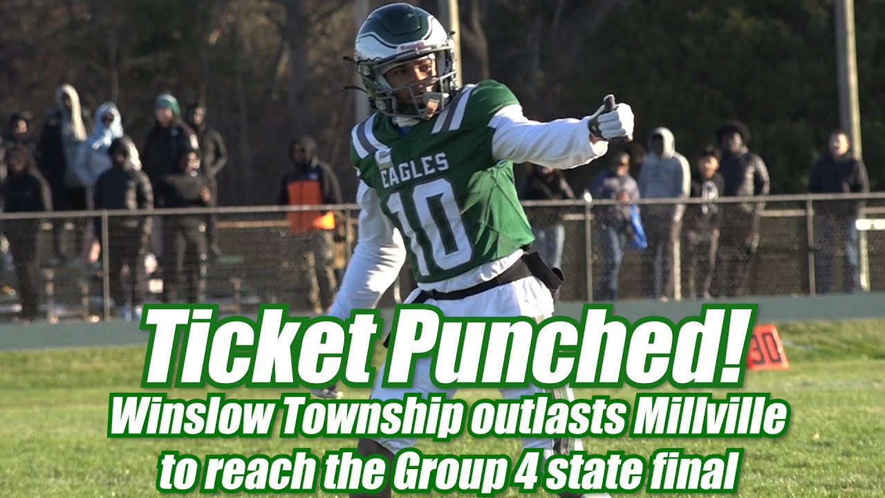 Winslow Township 13 Millville 7 | Football | Group 4 State Semifinal | Eagles reach 1st state final!