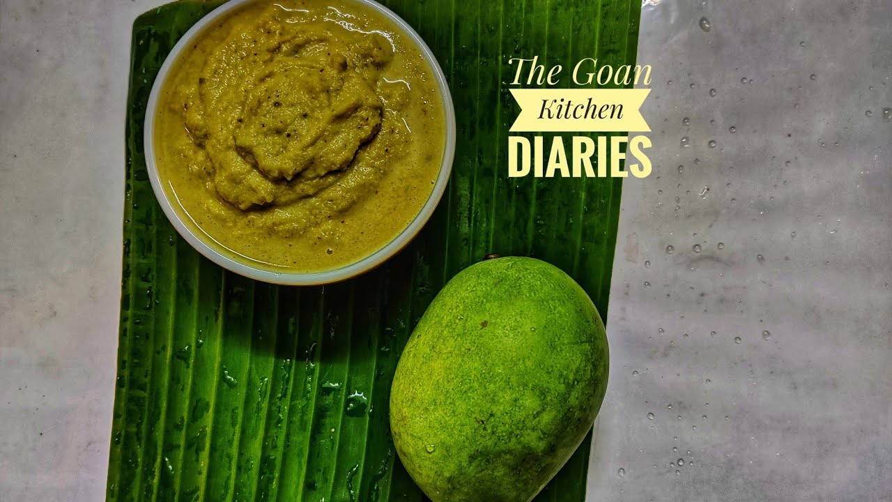 Raw Mango & Coconut Chutney || #StayHome & #Cook #WithMe || Goan Style Quarantine Ep- 10