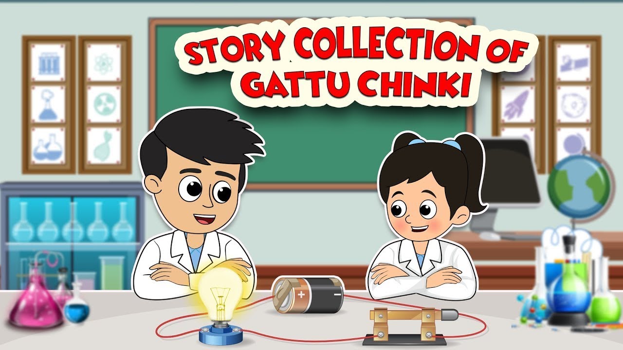 StoryCollection Of Gattu Chinki | English Moral Stories | English Animated | English Cartoon