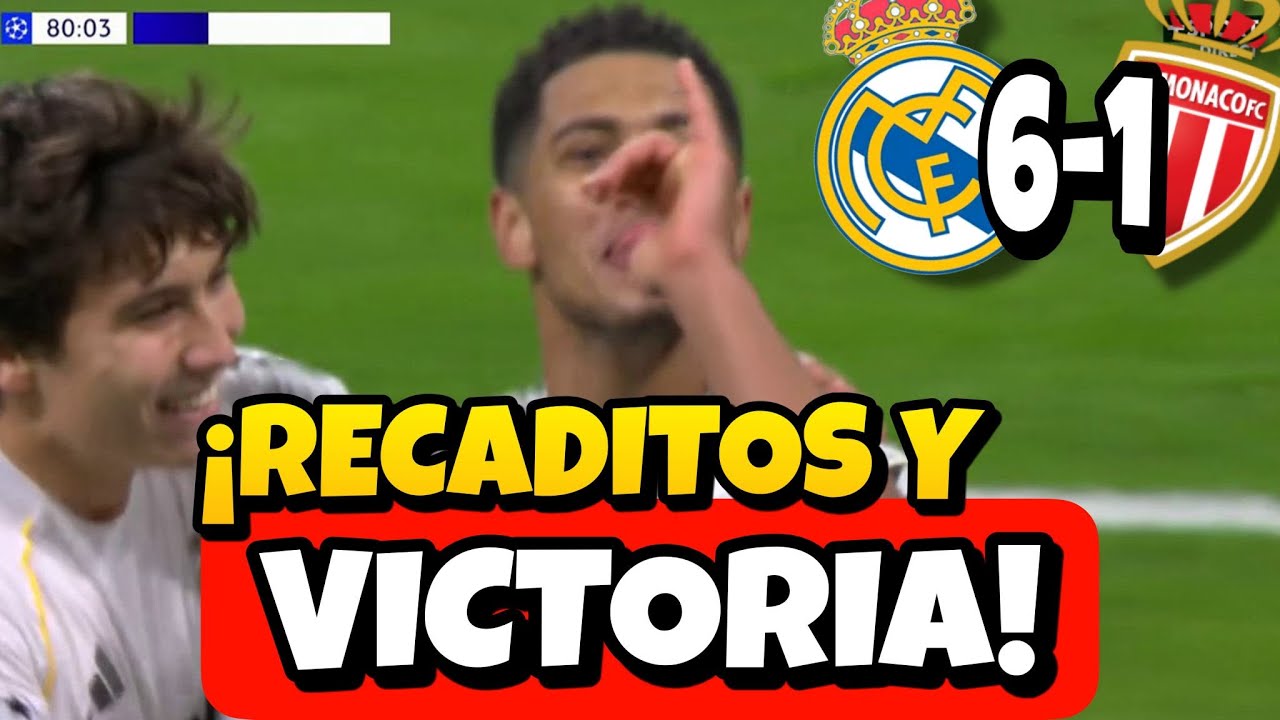 🚨🚨¡REACCIÓN POST PARTIDO CHAMPIONS REAL MADRID vs MÓNACO!