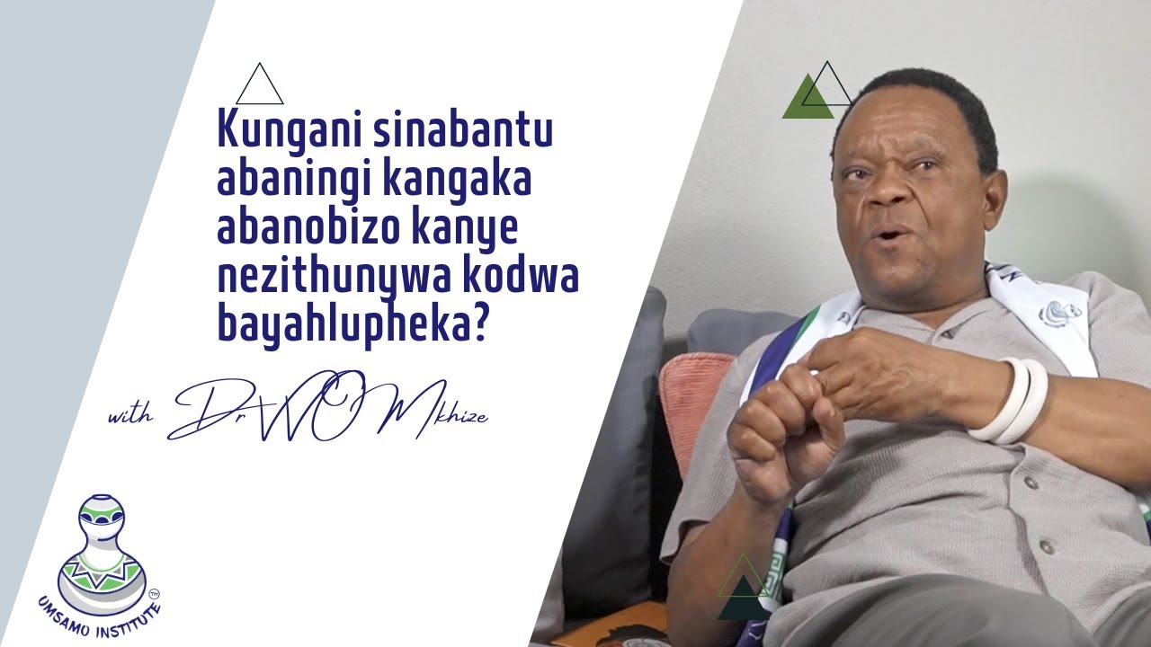 Kungani sinabantu abaningi kangaka abanobizo kanye nezithunywa kodwa bayahlupheka?