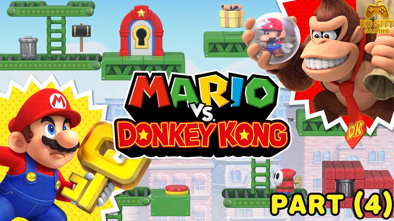 Mario Vs Donkey Kong (Nitendo Switch) PART4