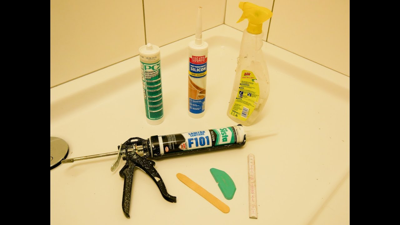 Silikonfugen ganz einfach und schnell selber erstellen DIY alle Tipps und Tricks