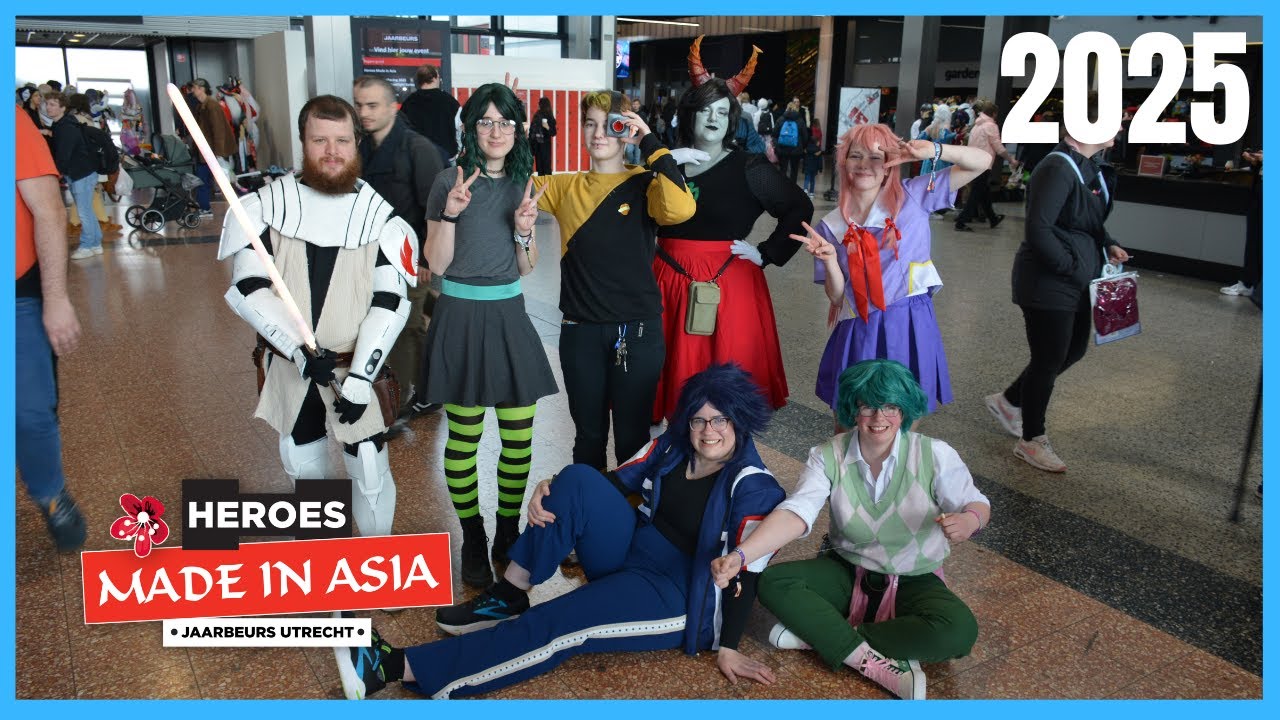 Comic Con. Heroes Made In Asia Jaarbeurs Utrecht 2025