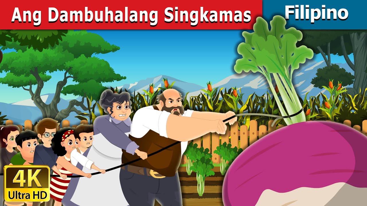 Ang Dambuhalang Singkamas | The Gigantic Turnip in Filipino | @FilipinoFairyTales
