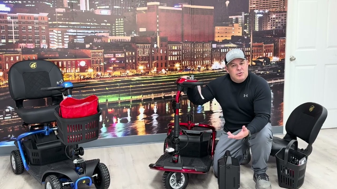 How to Disassemble a Golden Literider Mobility Scooter