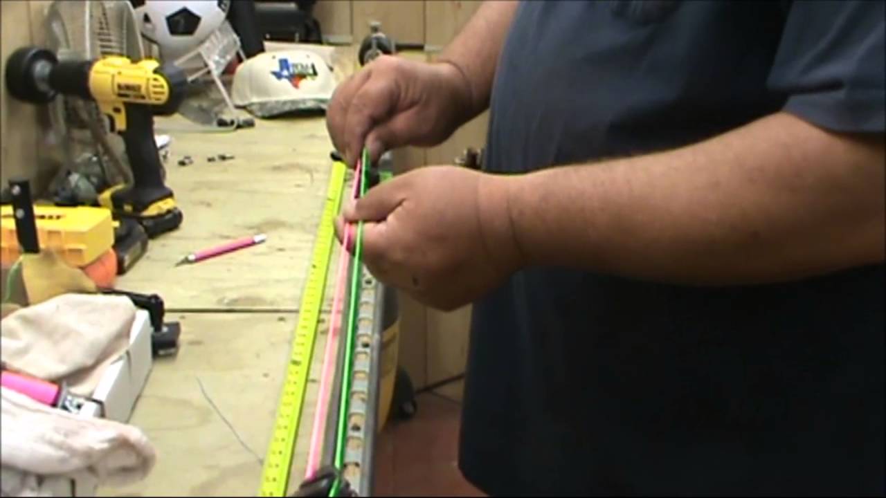Twisting String with Baker Archery Products twister stretcher Ledbetter Archery