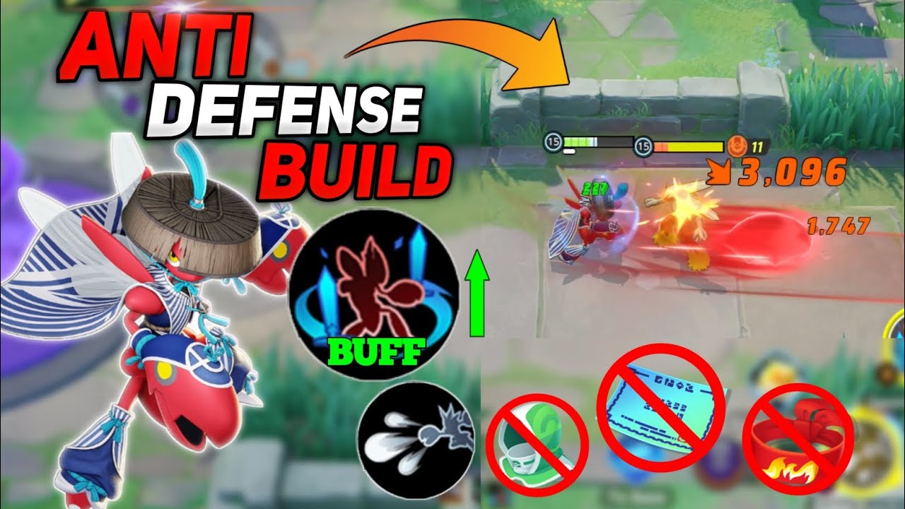 Use this build on scizor to penetrate through the defense of any Pokemon! Best build Pokemon unite