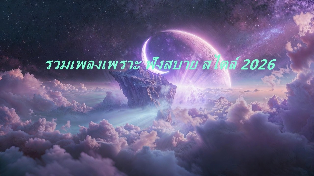 รวมเพลงเพราะ ฟังสบาย สไตล์ 2026