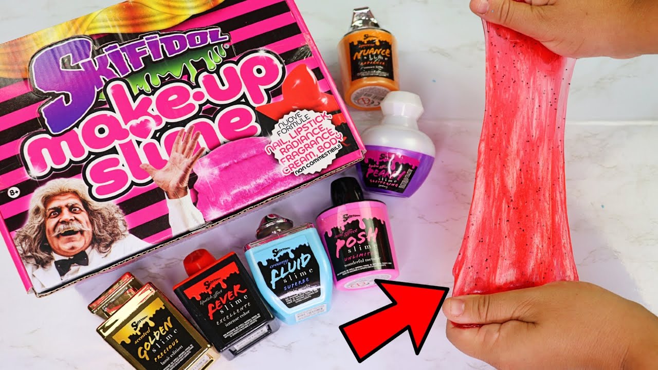 Apro SLIME SKIFIDOL MAKE UP! Nuovi SLIME TRUCCHI in EDICOLA! Come saranno?