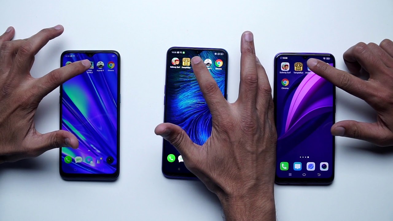 Realme XT vs Vivo Z1x vs Realme 5 Pro: Speed test comparison