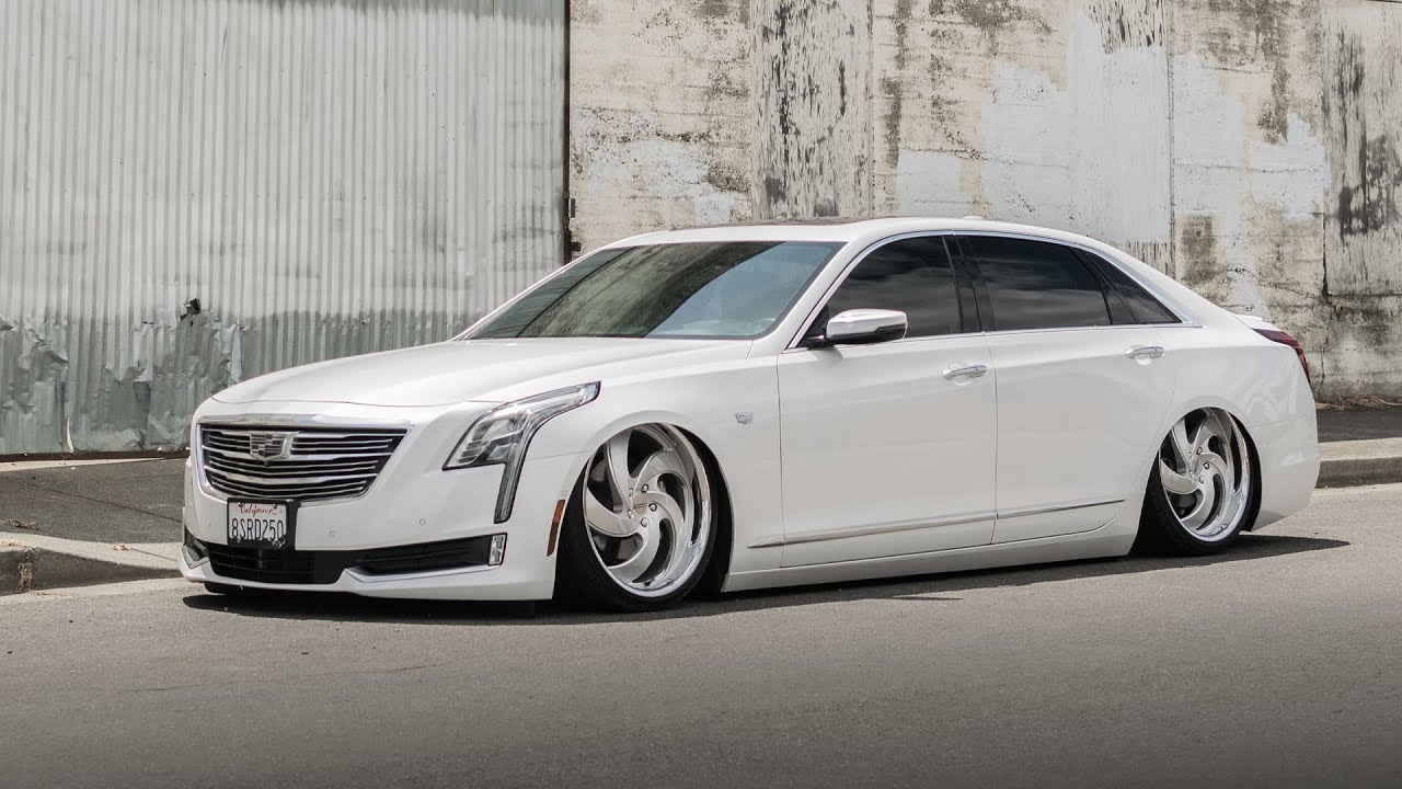 Retro 5 Strada Wheels | Bagged Cadillac CT6