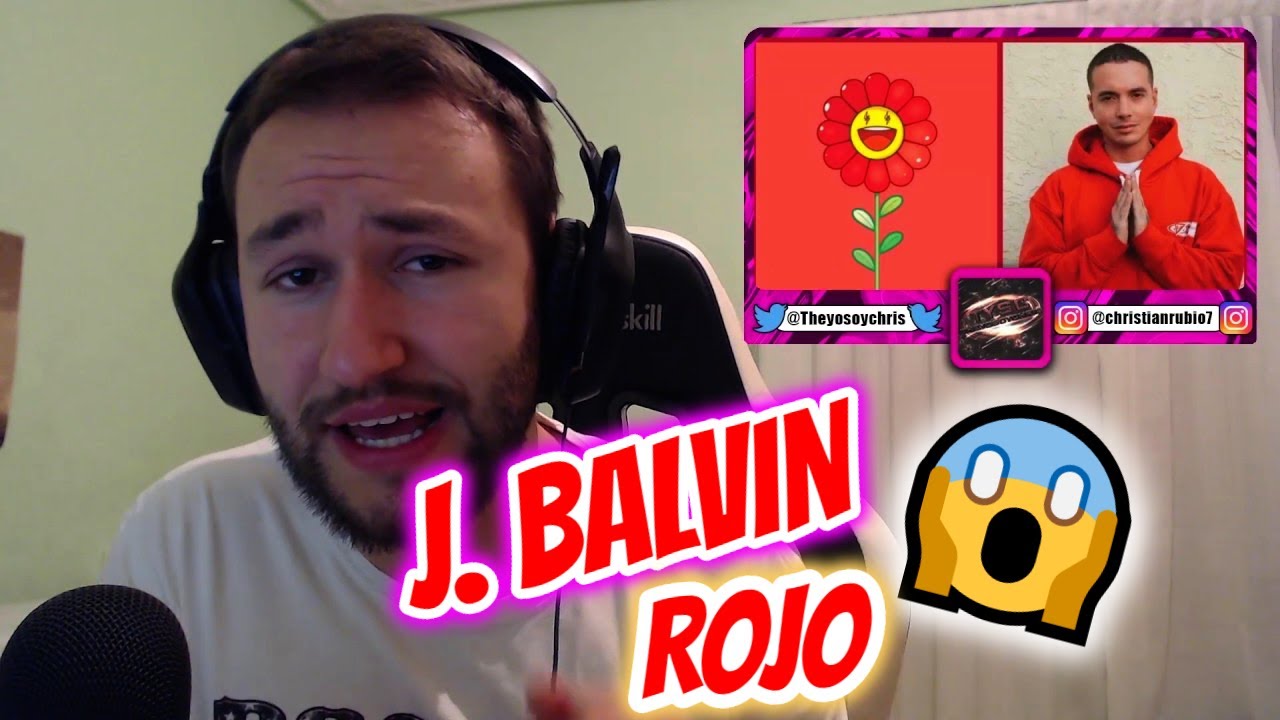 REACCIÓN J. Balvin - Rojo