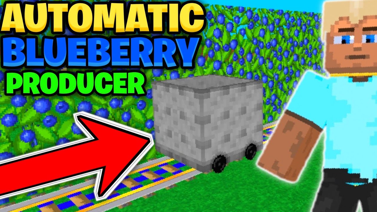 ✔ Multicraft - HOW TO MAKE A AUTOMATIC BLUEBERRY PRODUCER AND MORE+ (Bluestone) XREALM 🐼
