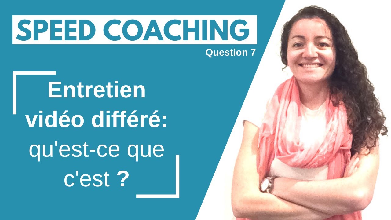 Entretien vidéo différé : qu'est-ce que c'est