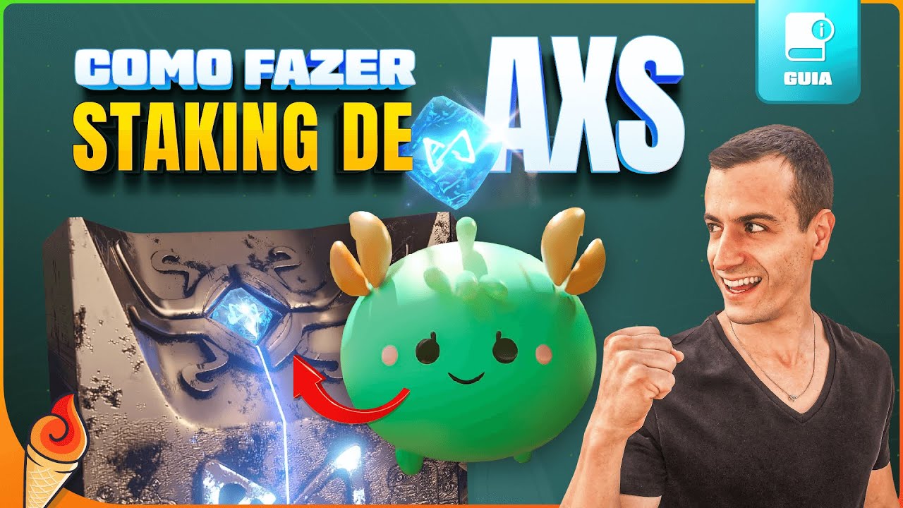 Como fazer STAKE de AXS e ter GANHOS INCR&Iacute;VEIS!