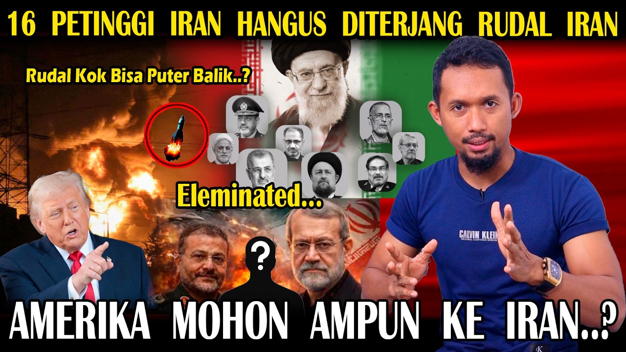 16 Petinggi Iran T3W4S - Dari sini Dimulai Porak Porandanya Iran.!! Catat Tanggal nya