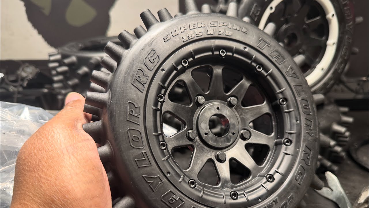 НОВЫЕ КОЛЕСА TAYLOR RC SUPER SPIKES