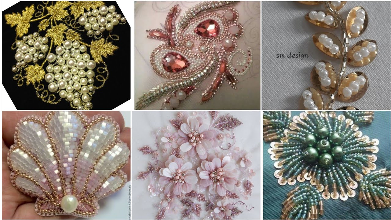 Awesome and very creative handmade beads embroidery pattern ideas for women.