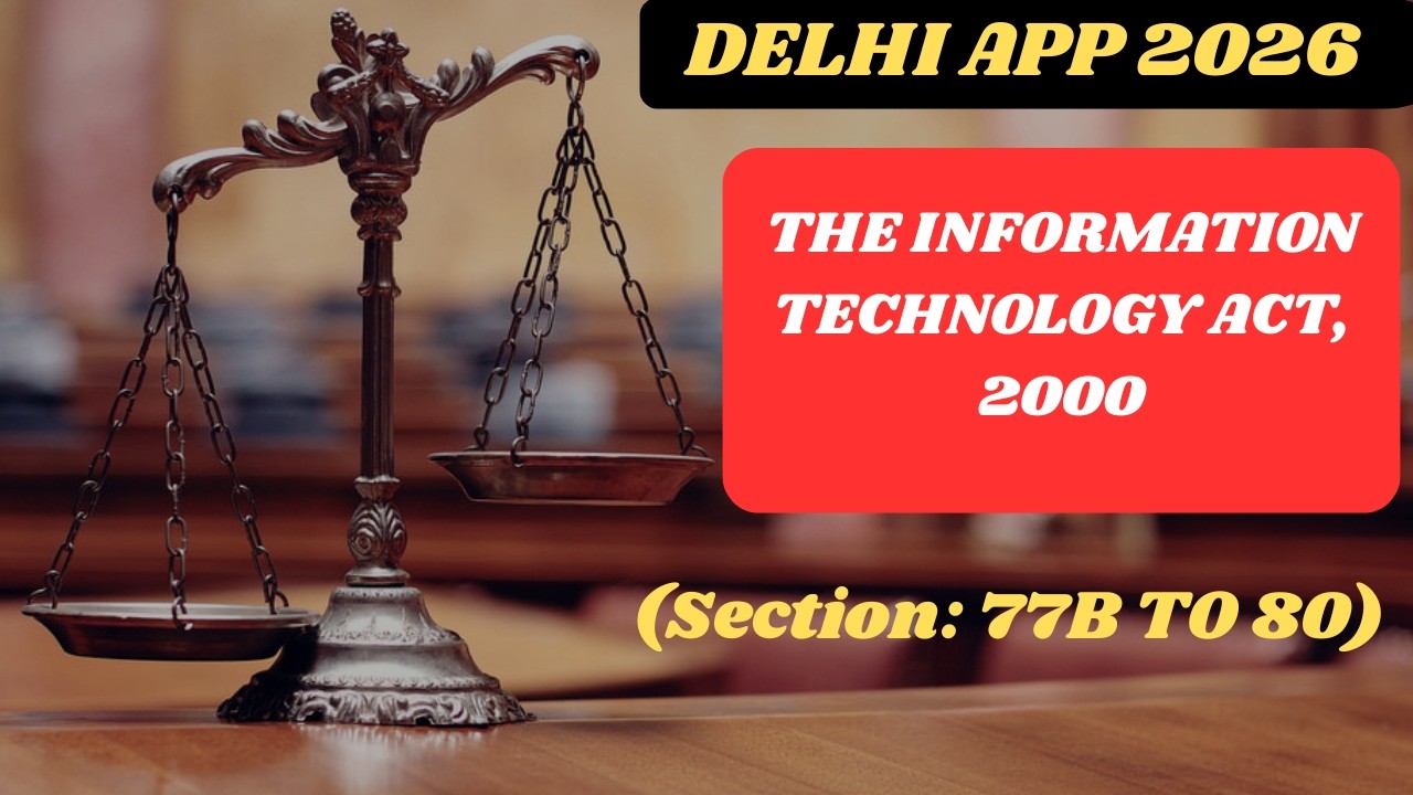 Sections 77B to 80 of IT Act, 2000 Explained | Cyber Law in India