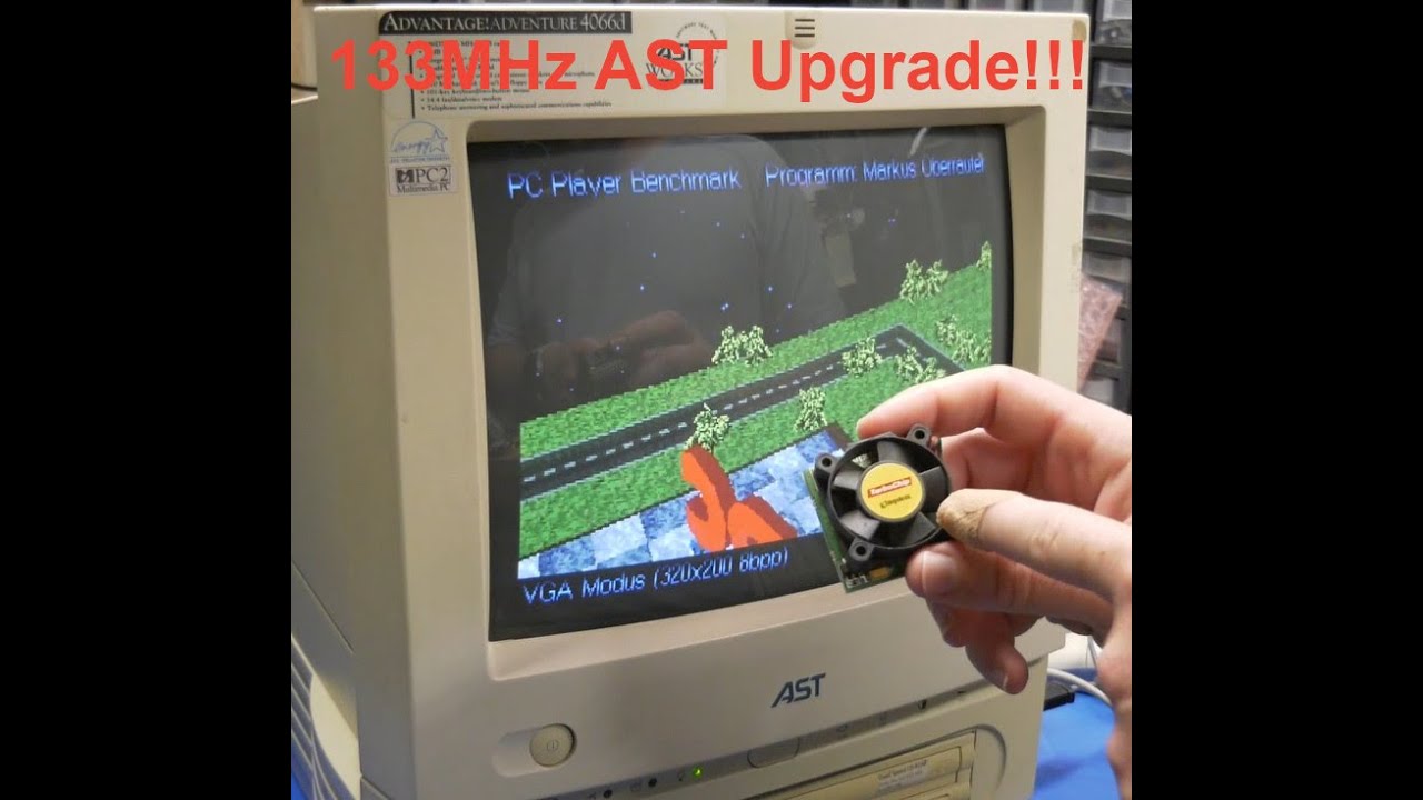 AST Advantage Kingston TurboChip 133MHz Upgrade!