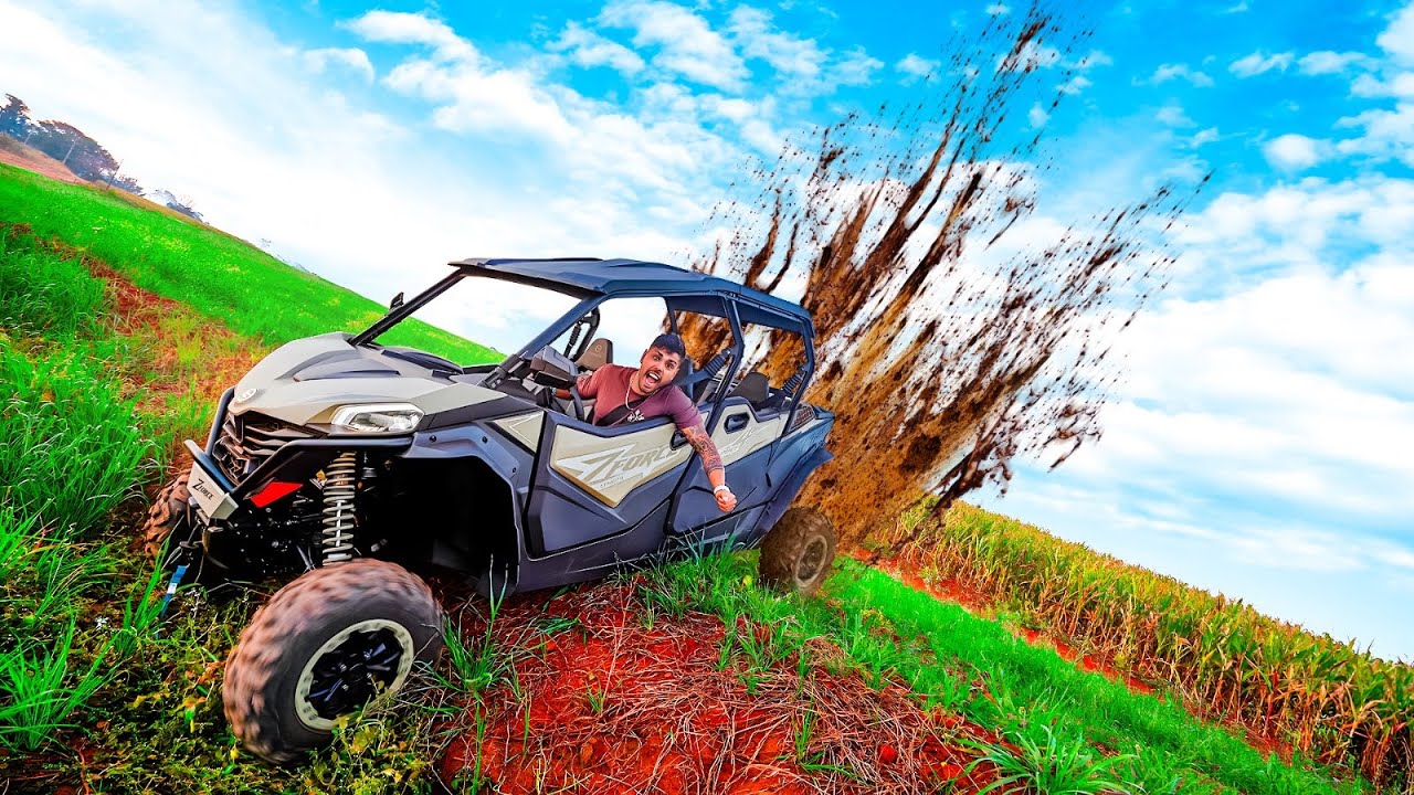 PRIMEIRO ROLE COM MEU NOVO UTV !