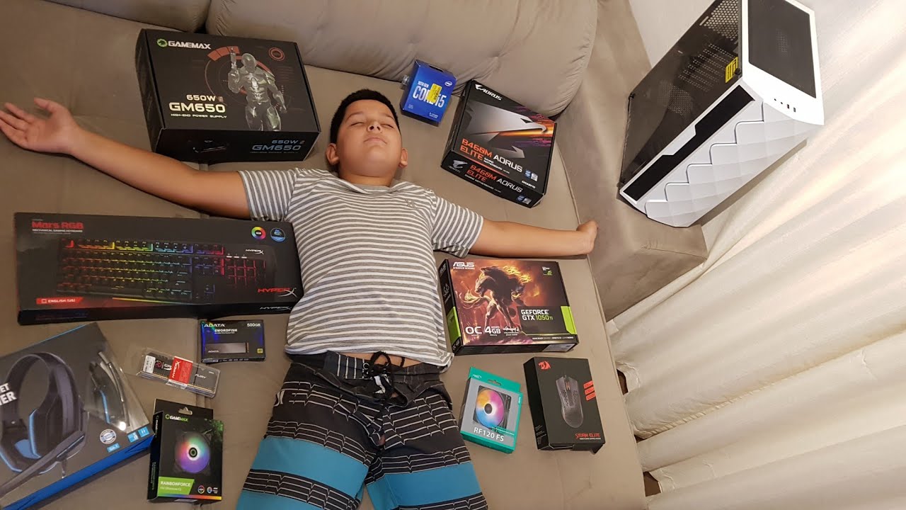 Nosso primeiro SETUP GAMER!
