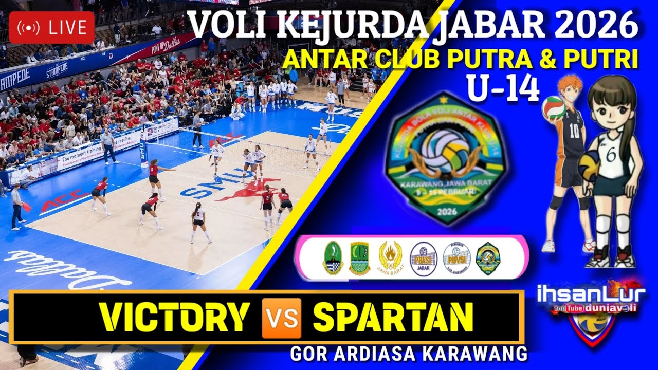 LIVE KEJURDA JABAR 2026 VICTORY 🆚 SPARTAN