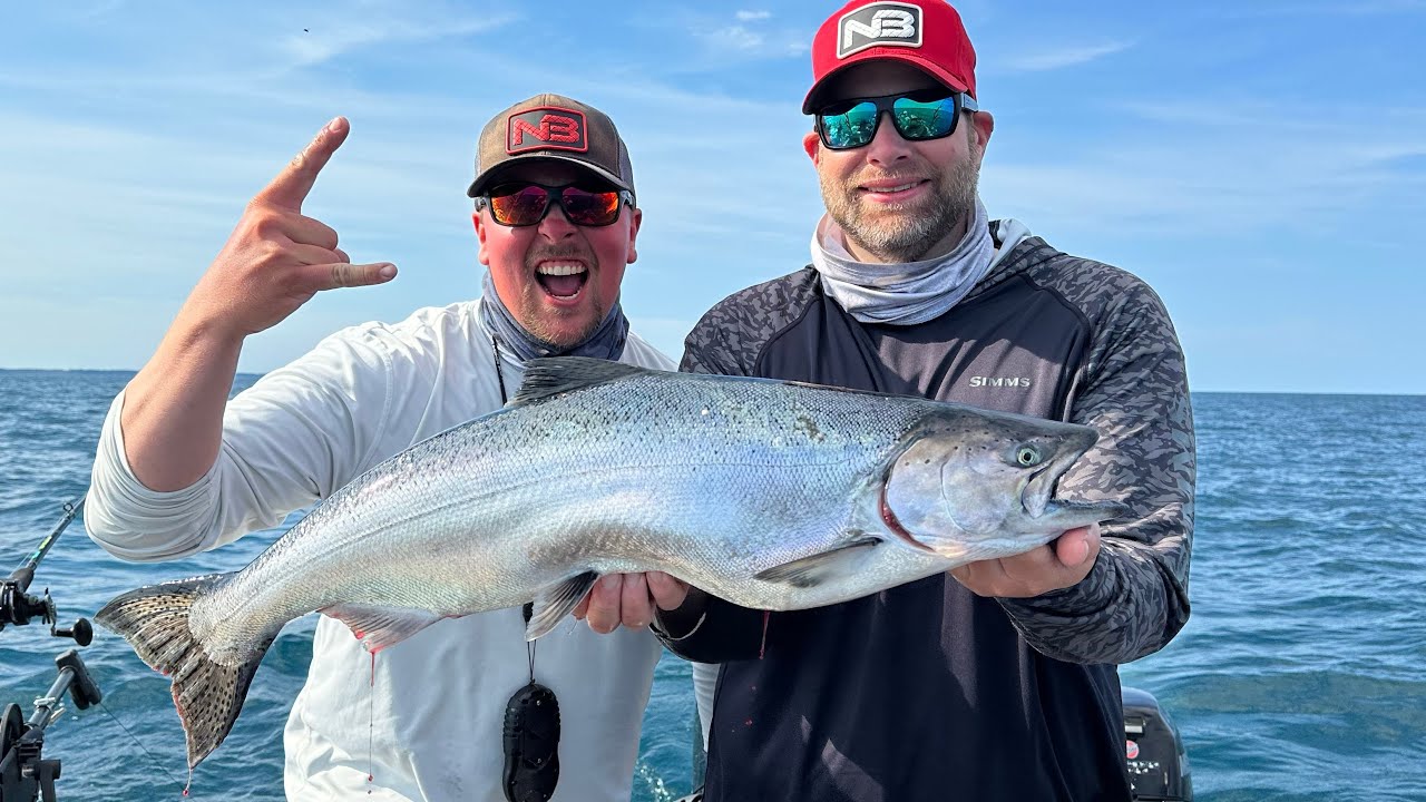 2025 Lake Michigan King Salmon with Madison Angling