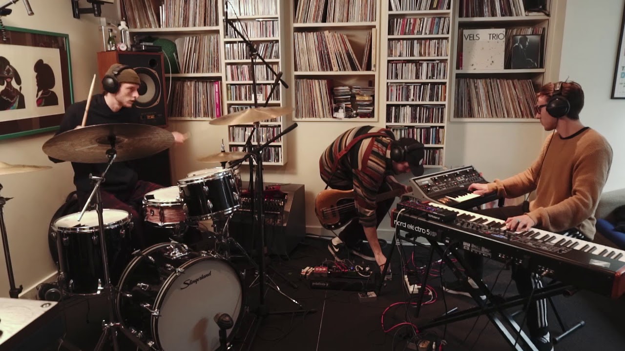 Vels Trio perform live in the Brownswood Basement