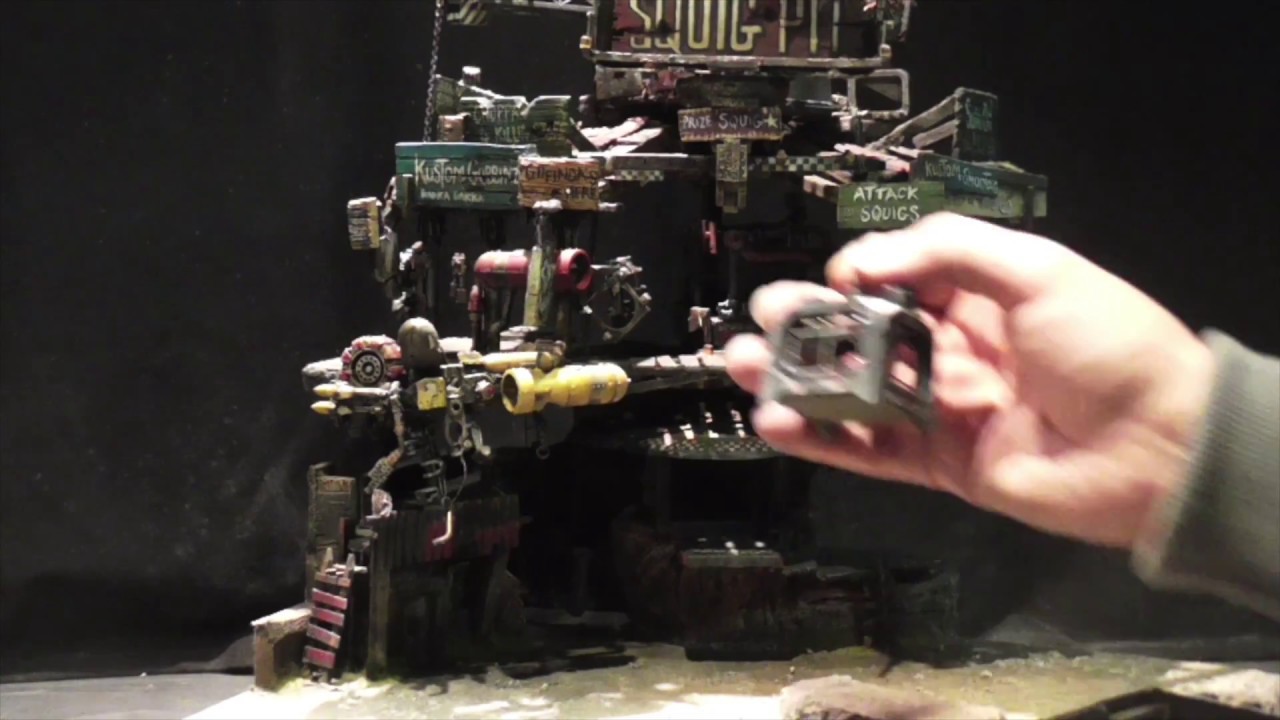 Battleboards Warhammer 40K Ork Crash - Squig Pit - Part #1