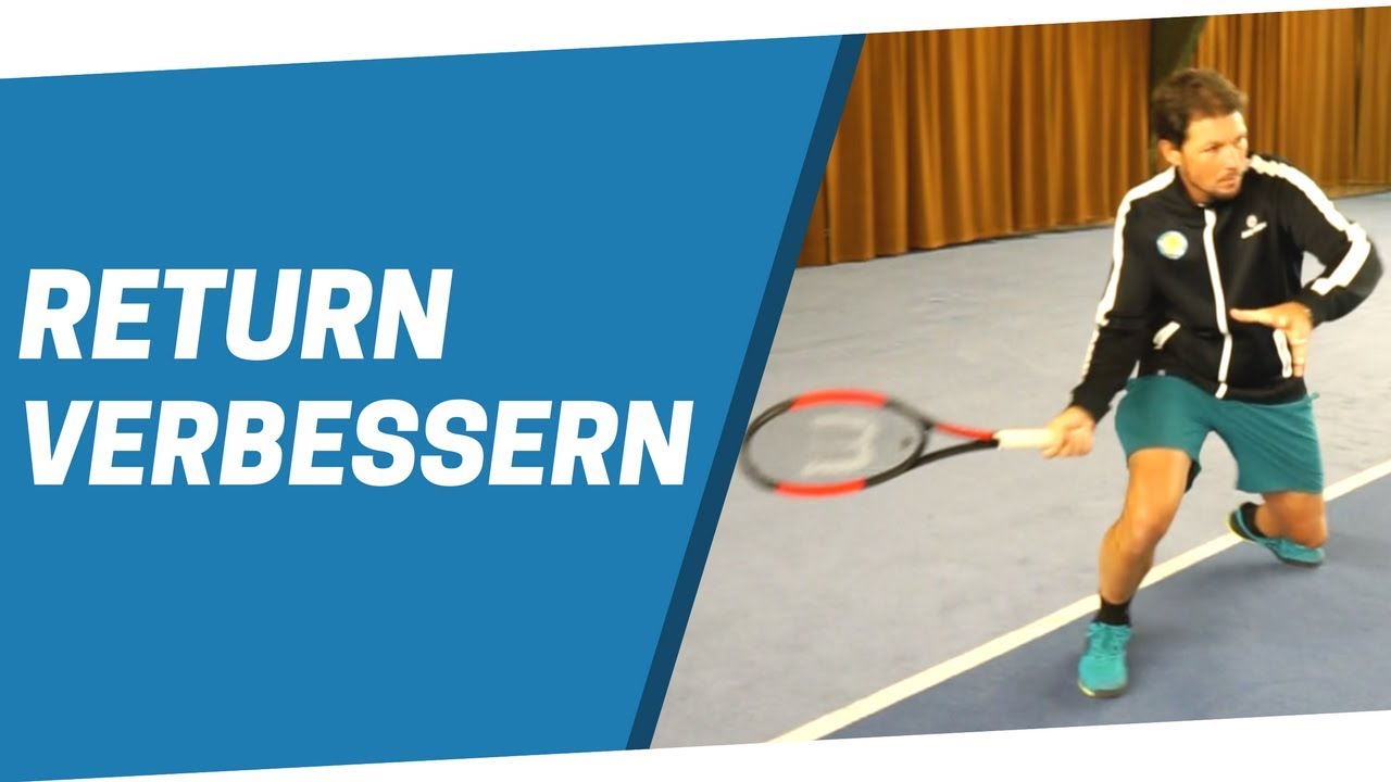 Tennis Return Technik: Auf diese 3 Punkte musst du unbedingt achten