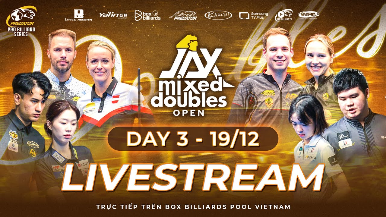 Trực Tiếp |  Fisher A / Atencio VS PBS Easton / Shaw | 2025 Jax Mixed Doubles Open