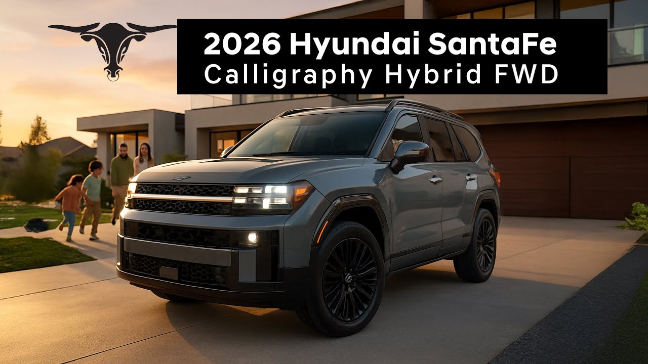 Обзор Hyundai Santa Fe Calligraphy Hybrid 2026 года | Обзор Hyundai в Северном Скоттсдейле